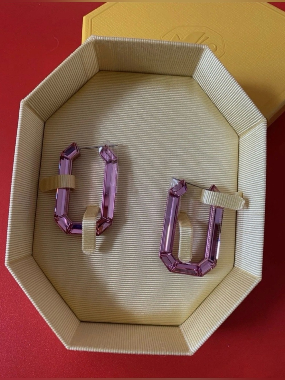 New! SOLDOUT SWAROVSKI Lucent hoop earrings